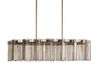 Delsie Oval Art Glass Chandelier 51-Inch63-Inch72-Inchl