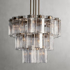Delsie Round Art Glass Chandelier 38-Inch48-Inch60-Inch