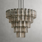 Delsie Round Art Glass Chandelier 38-Inch48-Inch60-Inch