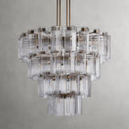 Delsie Round Art Glass Chandelier 38-Inch48-Inch60-Inch