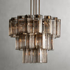 Delsie Round Art Glass Chandelier 38-Inch48-Inch60-Inch