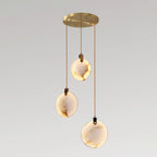 Moonshade Natural Marble Pendant Light