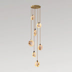 Moonshade Natural Marble Pendant Light