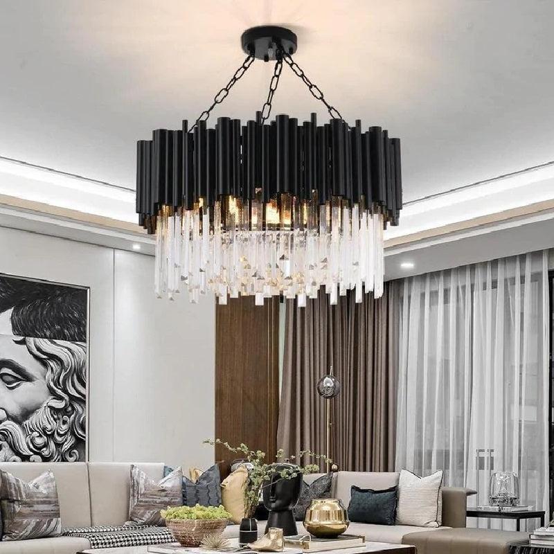 Dolores Classic Round Crystal Chandelier