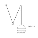 Dome Balance Pendant Lamp