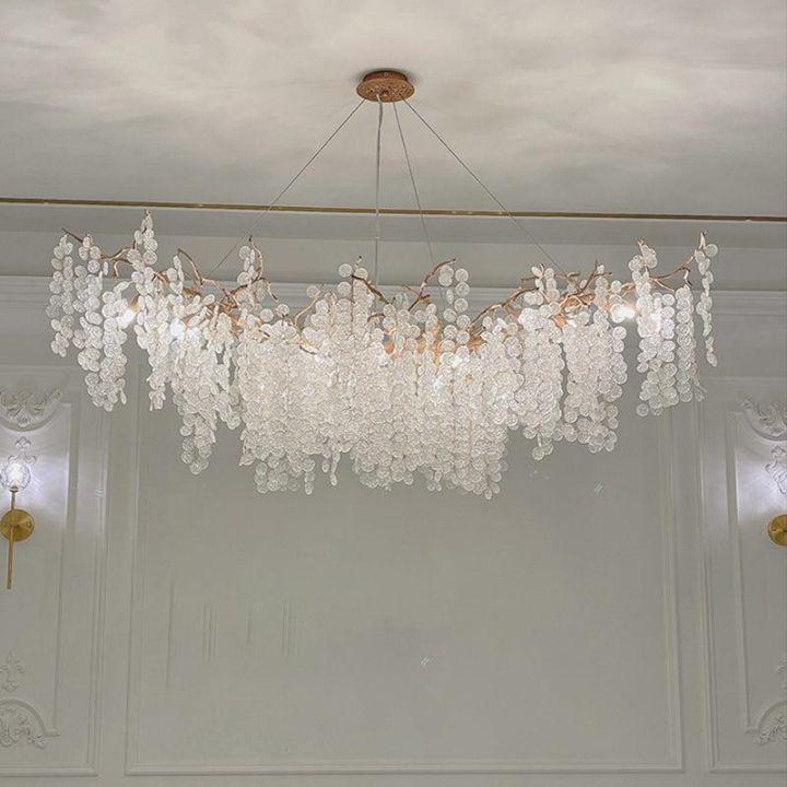 Ardent Branch Crystal Modern Linear Chandelier