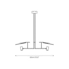Dot Linear Chandelier