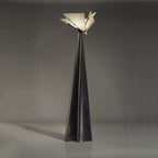 Drape Alabaster Floor Lamp