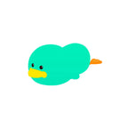Duck Night Light (built-in battery)