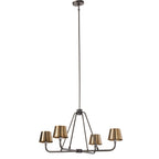 Dudley Brass Chandelier