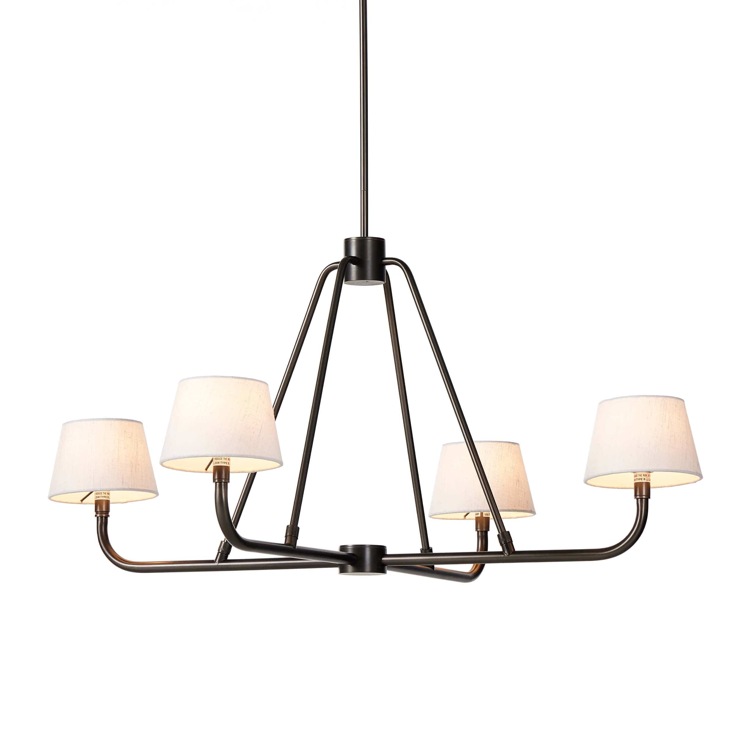 Dudley Brass Chandelier