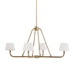Dudley Brass Chandelier