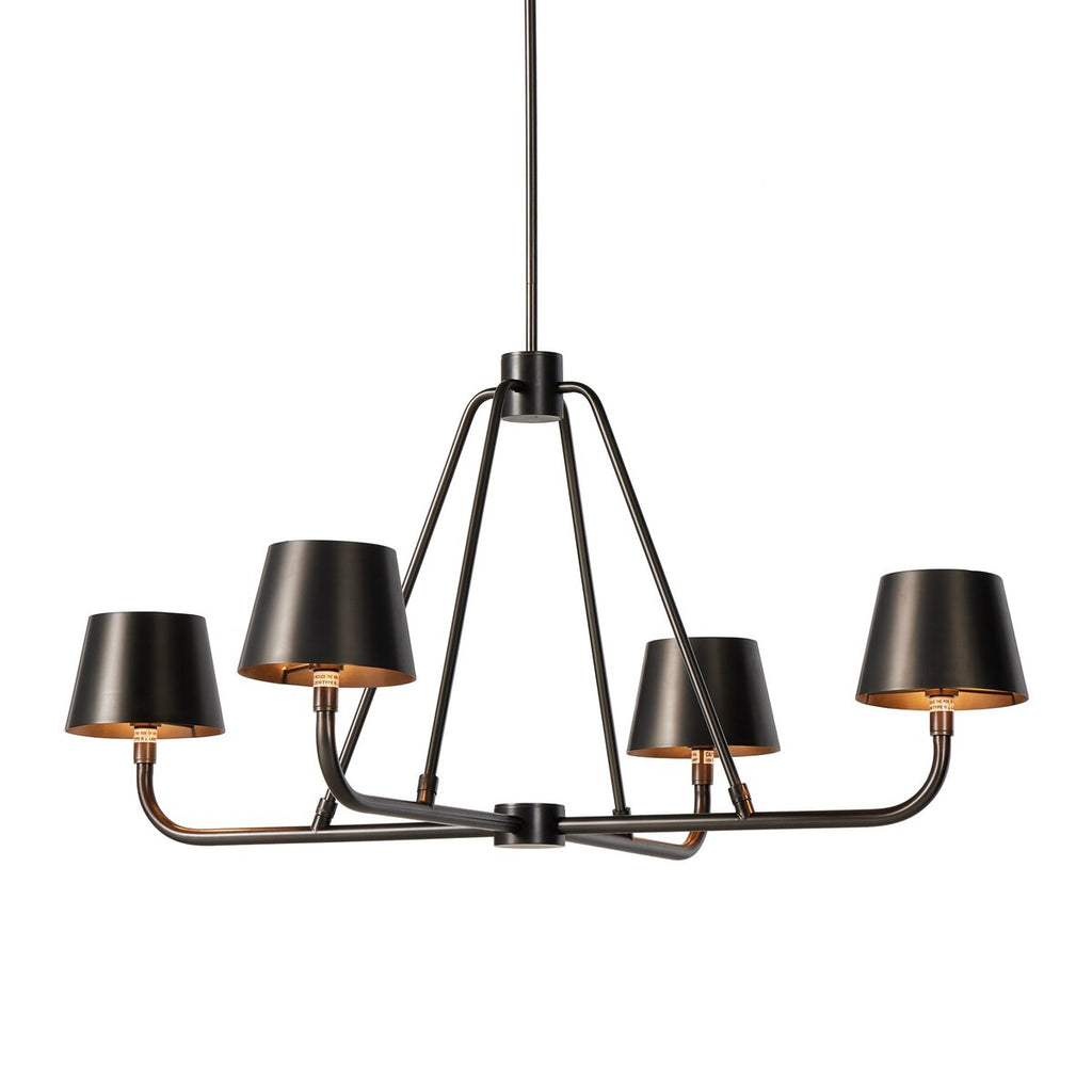 Dudley Brass Chandelier