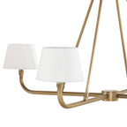 Dudley Brass Chandelier