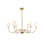 Eclipse Brass Chandelier
