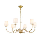 Eclipse Brass Chandelier