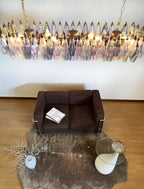 Elegant Multicolored Murano Poliedri Chandelier