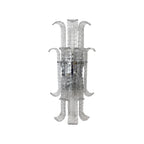 Elegant Murano Leaf Shape Glass Wall Sconce