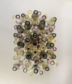 Poliedri Murano Colorful Chandelier