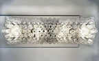 Elegant Transparent Murano Poliedri Chandelier