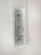 Elegant Transparent Murano Poliedri Chandelier