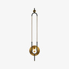 Ellipse Ring Marble Wall Light