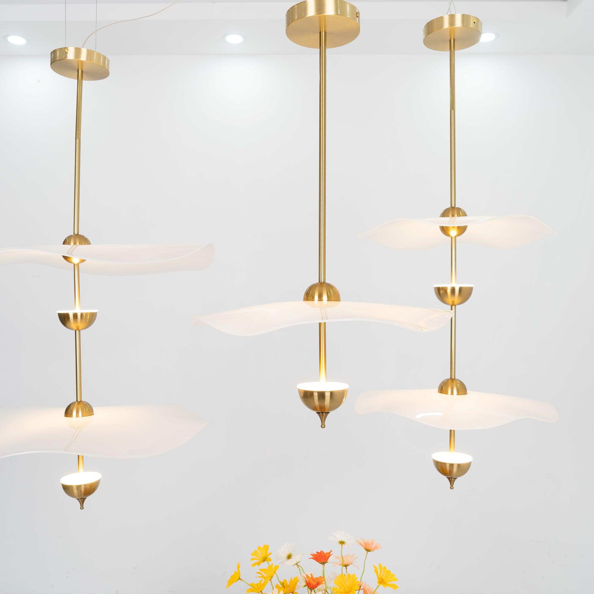 Double Biscuit Pendant Light