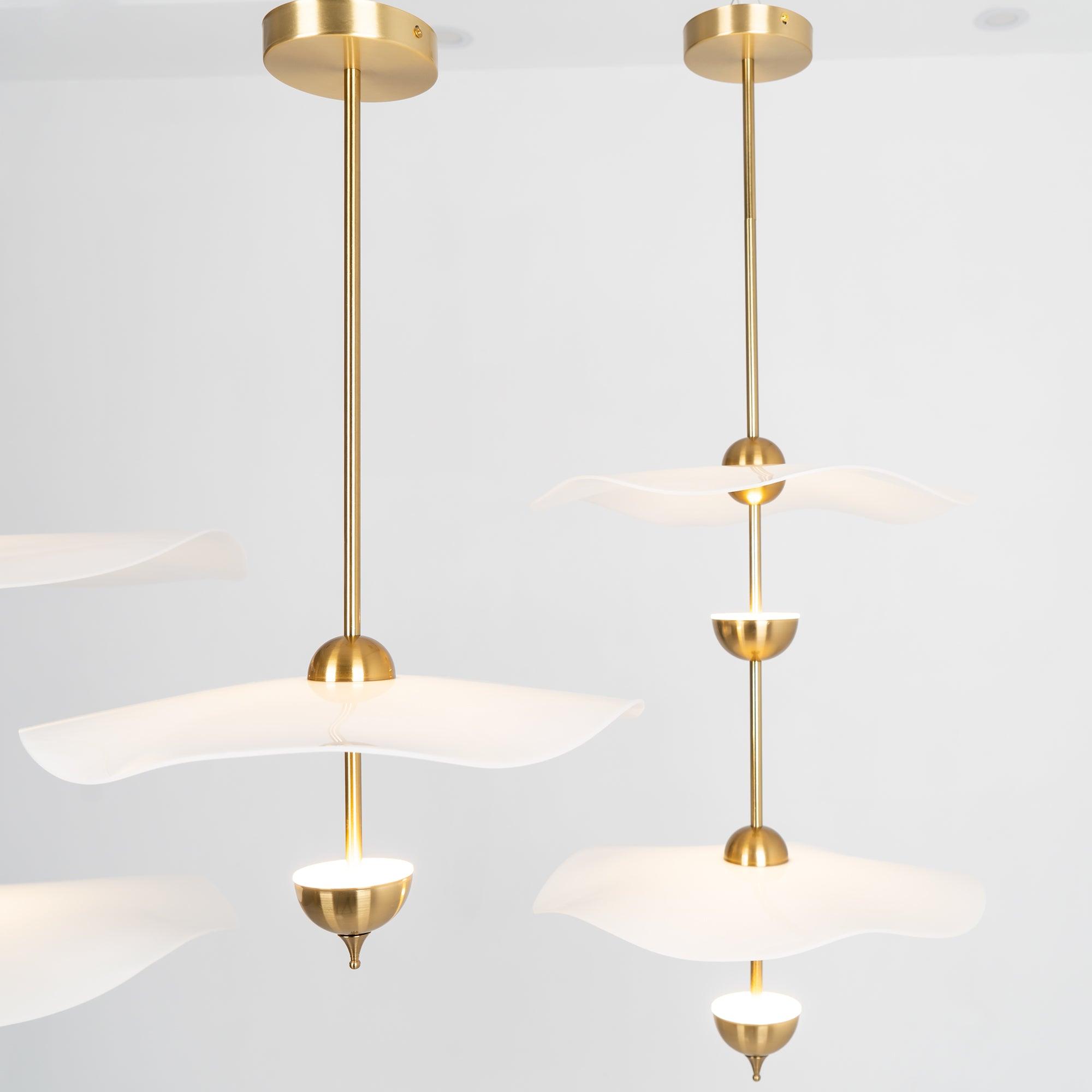 Double Biscuit Pendant Light