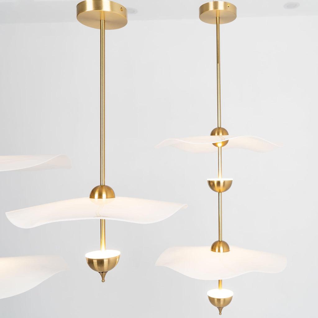 Double Biscuit Pendant Light