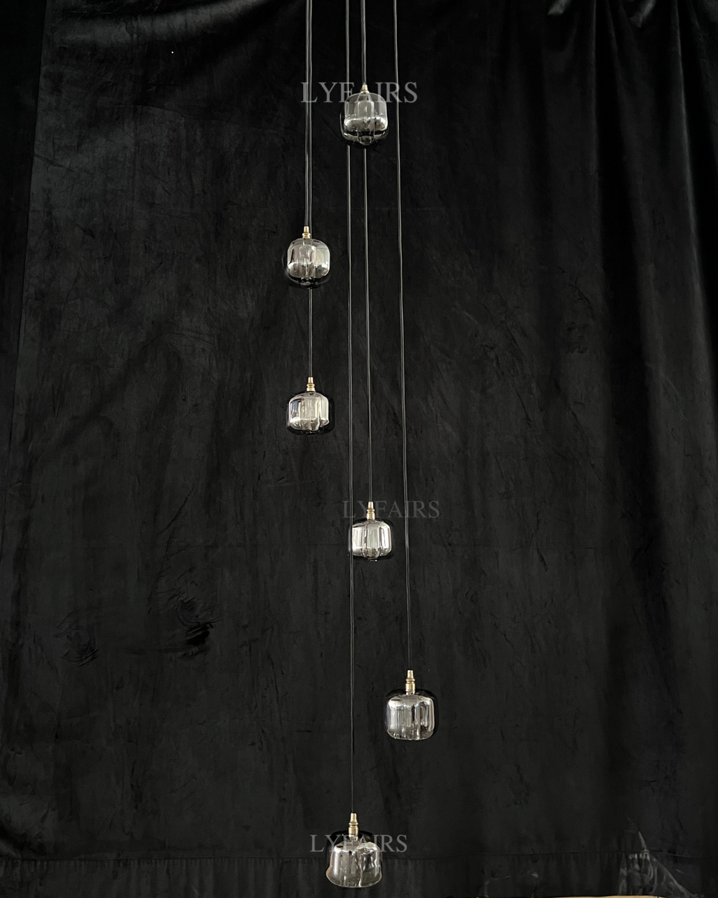 Post-Modern Extra-Long Pendant Light Fixtures for Staircase / high-Ceiling Space / foyer