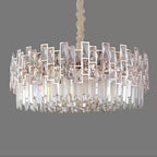 Exclusive Designer Crystal Chandelier for Modern Living Room Luxury Dining Room Ceiling Lamp