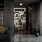 Mesh Alabaster Wall / Ceiling Light