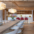 Round Shell Chandelier