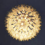 Fantastic Murano Prisms Transparent Chandelier