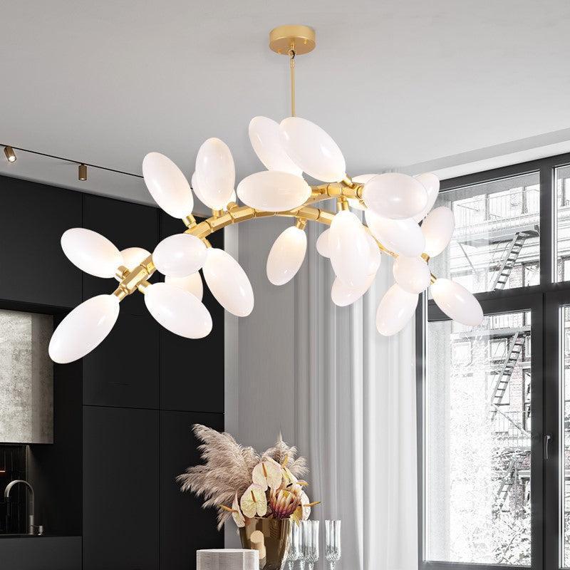 Fashion Grape Linear Chandelier 57-InchL