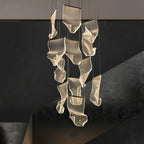 Flame Acrylic Chandelier