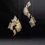 Flame Acrylic Chandelier