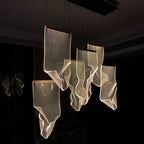 Flame Acrylic Chandelier
