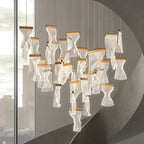 Flame Acrylic Chandelier