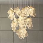 Flame Acrylic Chandelier