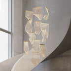 Flame Acrylic Chandelier