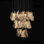 Flame Acrylic Chandelier