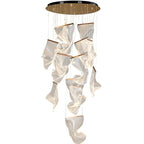 Flame Acrylic Chandelier