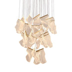 Flame Acrylic Chandelier