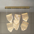 Flame Acrylic Chandelier