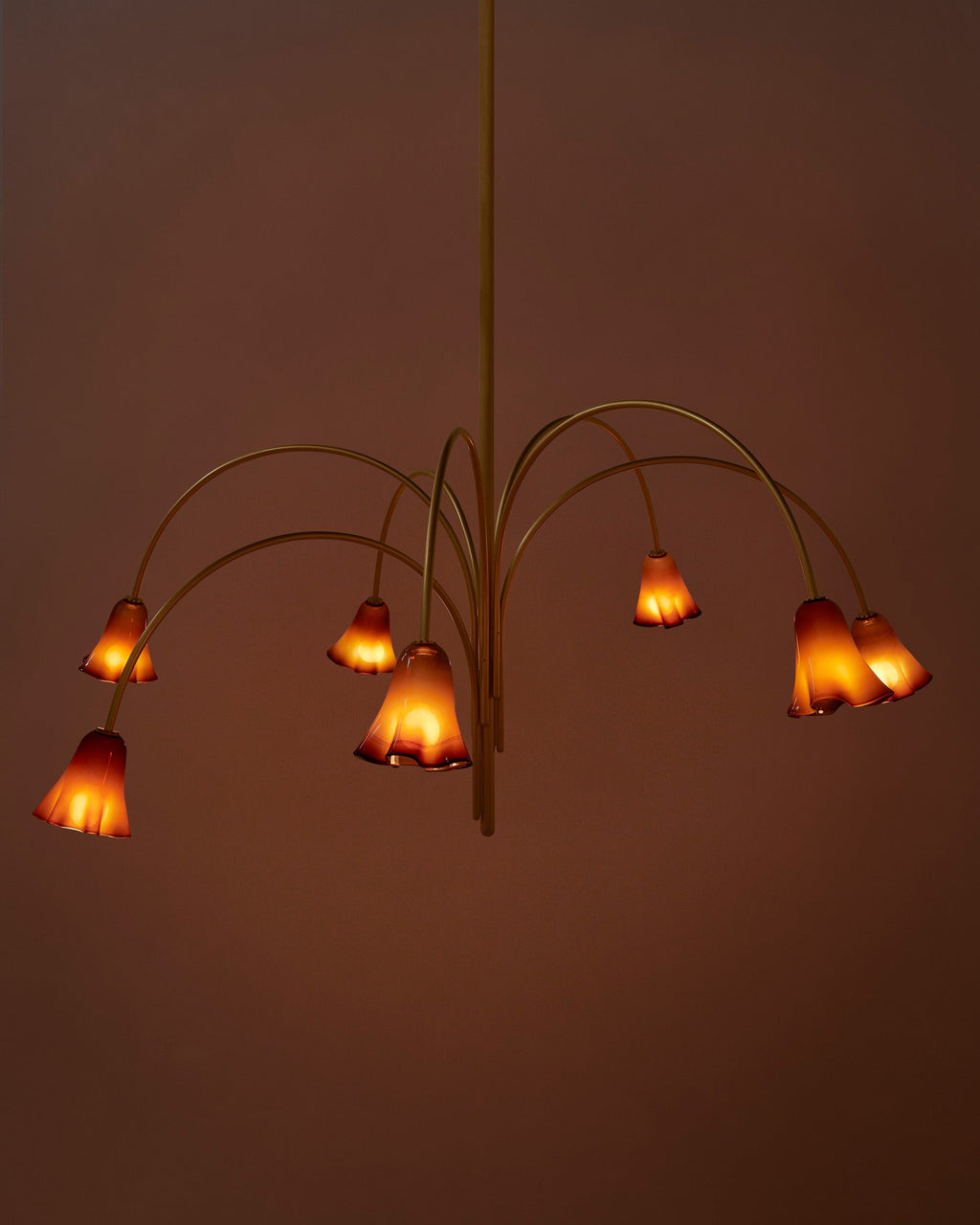 Flora Glass Chandelier