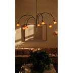 Flora Glass Chandelier