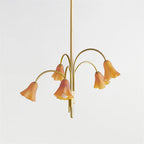 Flora Glass Chandelier