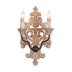 Florentine Wood Wall Lamp