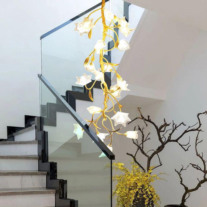 Ezra Flower Crystal Branch Chandelier